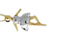 Halskette Salvini Dame Ballerine in Gold Diamante 20044057 - 20044057